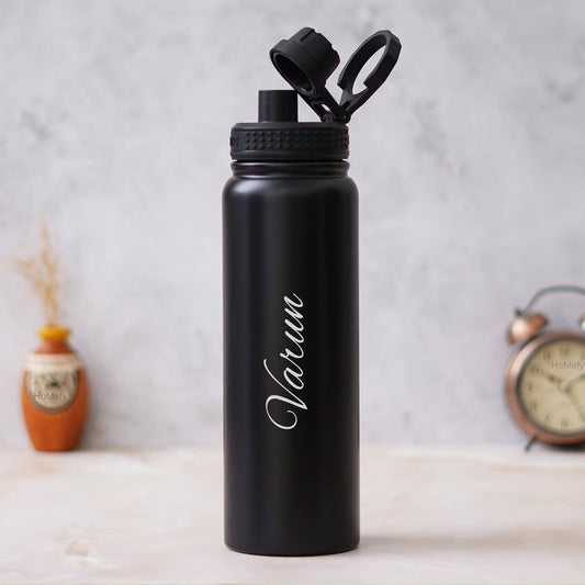 Premium Sporty Hydration Stainless Steel Water Bottle - 750 ML