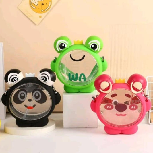 Cute Animal Theme School Water Bottles for Kids - 750 Ml