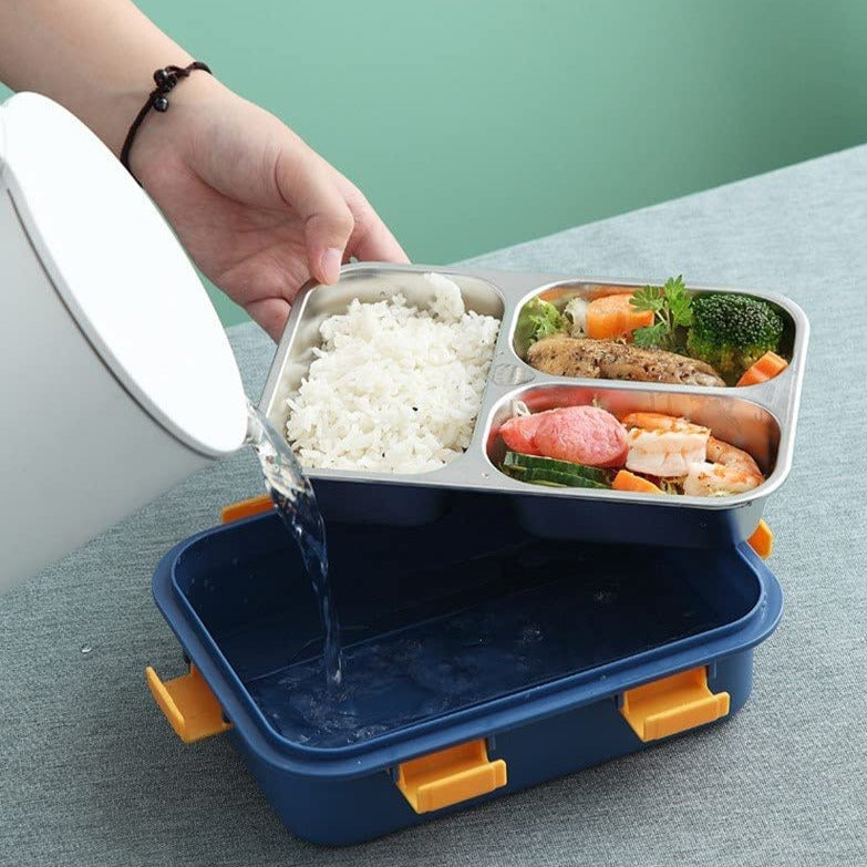 Name Personalised Stainless Steel Lunch Box By The Globo