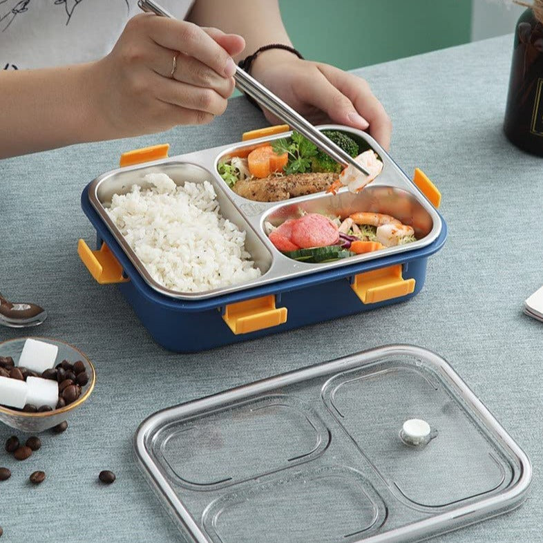 Stainless Steal Insulated Lunch Box By The Globo