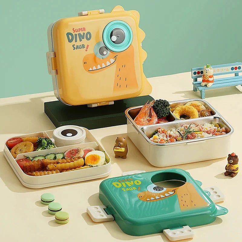 Kid's Favourite Double Decker Stainless Steel Lunch Box